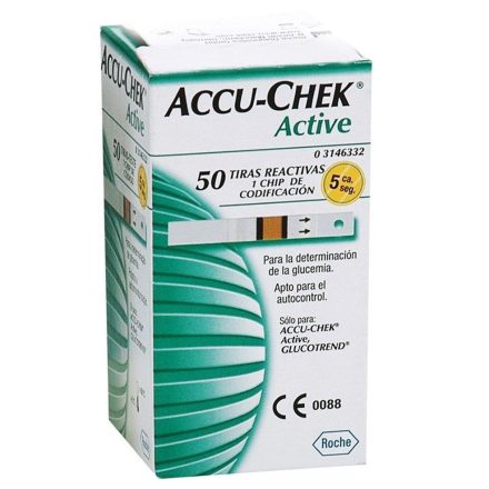 Accu-Chek vércukor tesztcsík (50db)