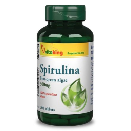 Vitaking SPIRULINA ALGA TABLETTA 200 db