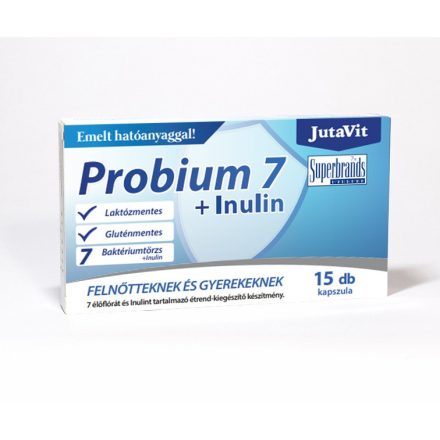 JutaVit Probium 7 + Inulin kapszula 15 db