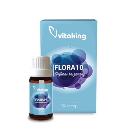 Vitaking FLORA10 Élőflórás Készítmény (150 Csepp)