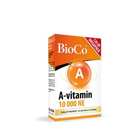 BioCo A-vitamin 10 000 NE tabletta 120 db