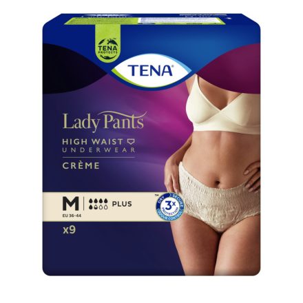 TENA Lady Pants Plus Creme (Krém színű) M - 9 db