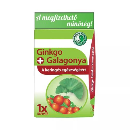 Dr. Chen 1X NAPONTA CSALÁD, GINKGO+GALAGONYA KAPSZULA - 30DB