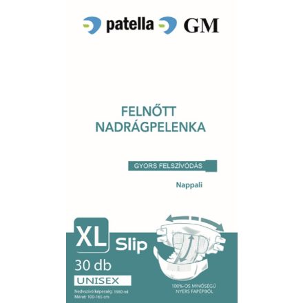 GM Nadrágpelenka nappali XL Slip (1980ml) - 30db