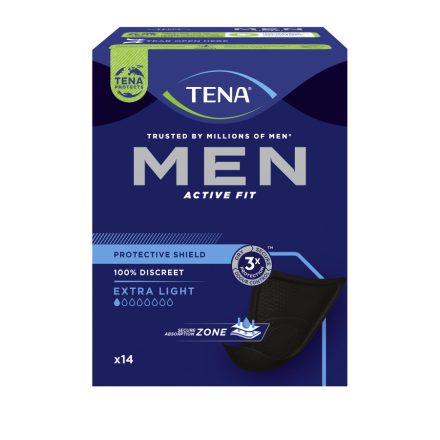 TENA Men Active Fit Protective Shield férfi betét - 14 db