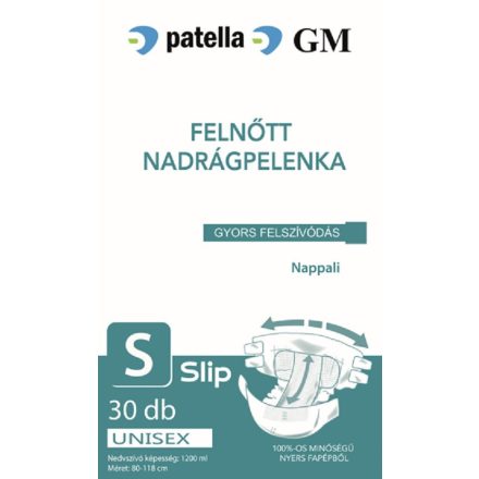 GM Nadrágpelenka nappali S Slip(1200 ml) - 30db