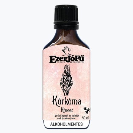 EzerJóFű Kurkuma kivonat 50 ml