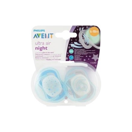 Avent ultra air éjszakai cumi 6-18 hóig