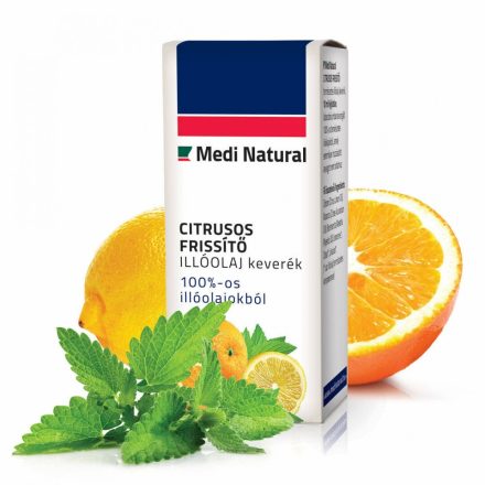 MediNatural Citrusos Frissítő illóolaj keverék (10ml)