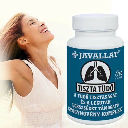 JAVALLAT® Tiszta tüdő 60 db