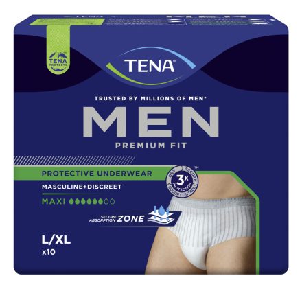 Tena Men Maxi férfi inkontinencia nadrág (L/XL) - 10 db