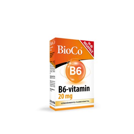 BioCo B6-vitamin 20 MG filmtabletta 90 db