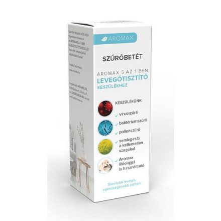 Aromax levegőtisztító szűrő betét