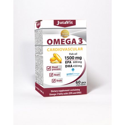 JutaVit Omega 3 Cardiovascular 1500 mg 60db
