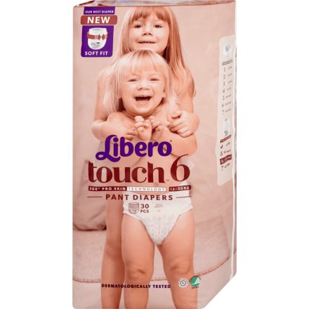 Libero Touch 6 bugyipelenka (13-20kg) - 30db