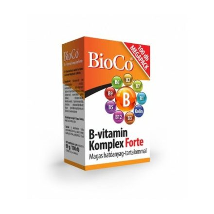 BioCo B-vitamin komplex forte 100 db