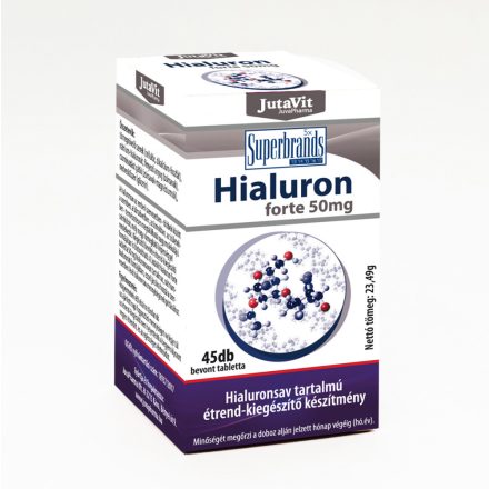 JutaVit Hialuron forte 50mg tabletta 45db