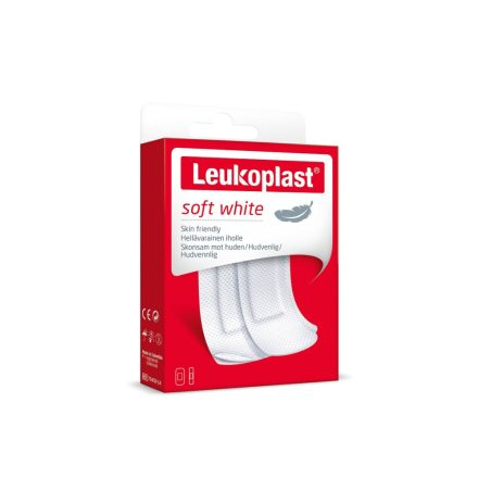 Leukoplast soft white sebtapasz érzékeny bőrre - 20 db