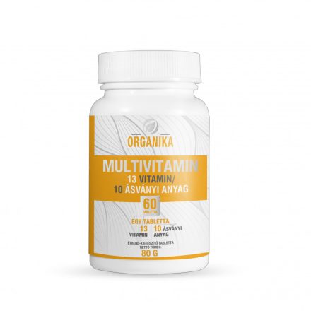 Organika multivitamin tabletta 60 db