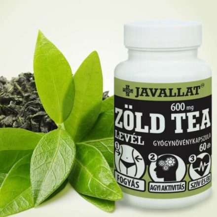 JAVALLAT® - Zöld tea levél 60 db