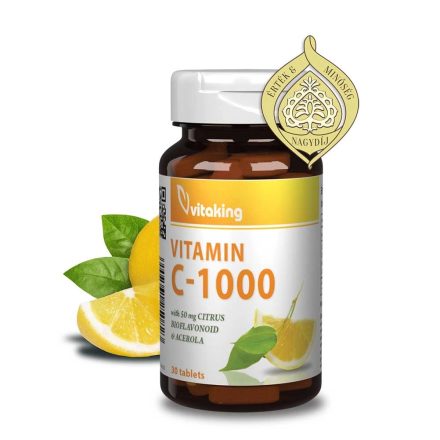 Vitaking C-Vitamin 1000mg + Biof. (30)