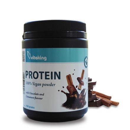 Vitaking Vegan Protein 400g (Csoki-Fahéj)