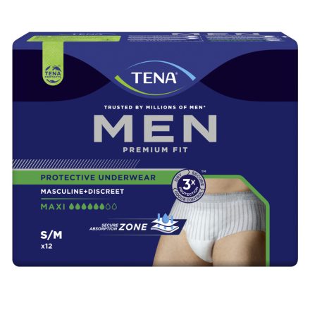 Tena Men Maxi férfi inkontinencia nadrág (S/M) - 12 db