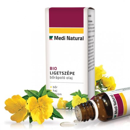 MediNatural Bio Ligetszépe bőrápoló olaj (20ml)