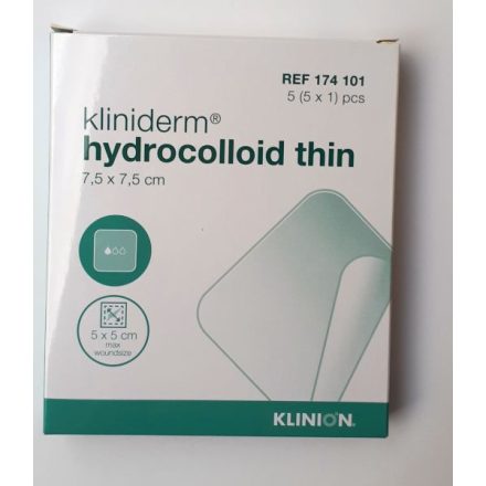 Kliniderm Hydro Thin vékony hidrokolloid kötszer 