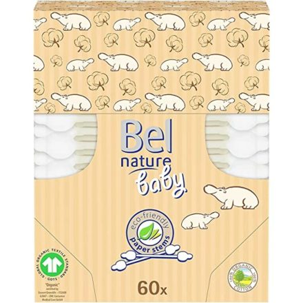 Bel nature baby fültisztító pálcák - 60 db 