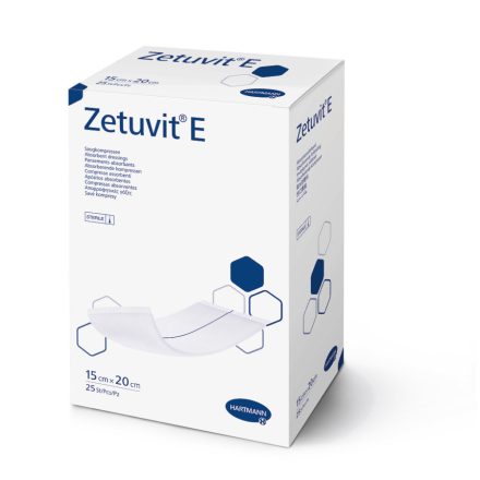 Zetuvit E sebpárna steril 15x20cm (25db) 