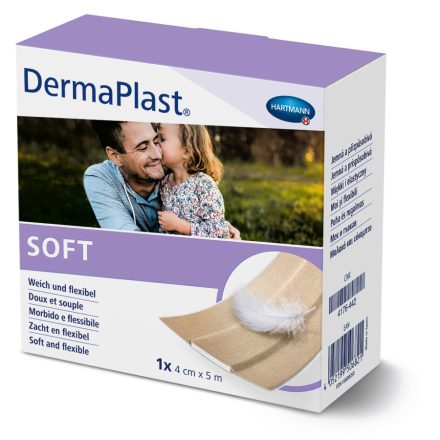 DermaPlast Soft sebtapasz tekercsben - 5 m