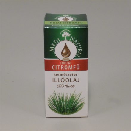 Medinatural indiai citromfű 100% illóolaj 10 ml