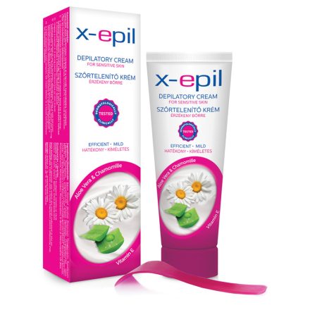 X-Epil szőrtelenítő krém érzékeny bőrre 75 ml