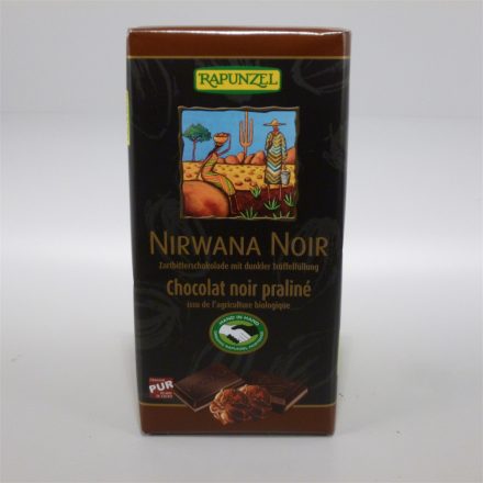 Rapunzel bio nirwana noir keserűcsoki 100 g