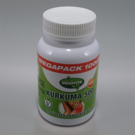 Innovita kurkuma 500e-vitaminnal 100 db