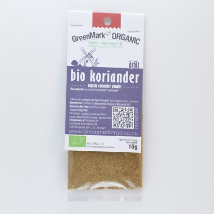 Greenmark bio koriander őrölt 10 g