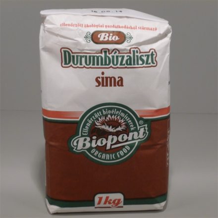 Biopont bio durumbúzaliszt sima 1000 g