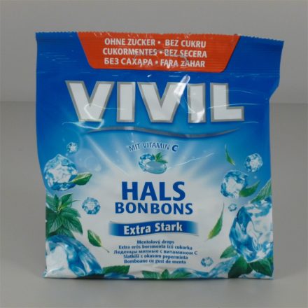 Vivil extra erős borsmentás cukorka 60 g