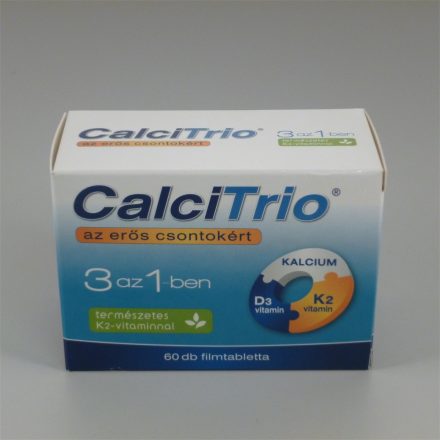 Calcitrio kalcium+k2+d3-vitamin filmtabletta 60 db