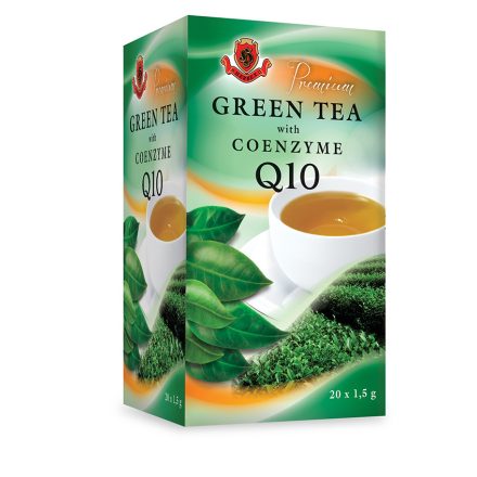 Herbex prémium tea zöldtea q10-zel 20x1,5g 30 g