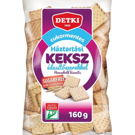 Detki háztartási keksz cukormentes 160 g