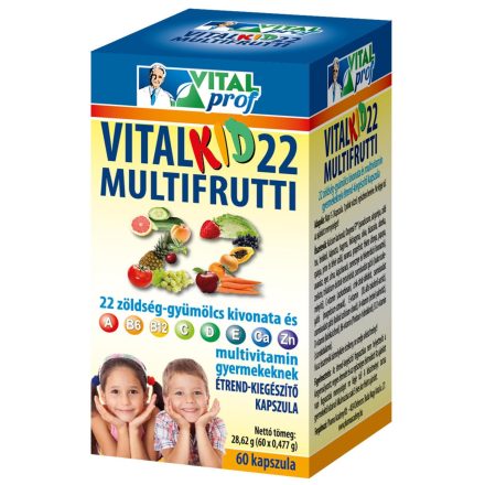 Vitalkid22 multifrutti 22 60 db