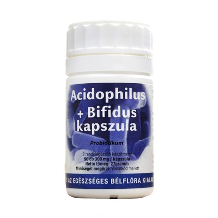 Egészségfarm acidophilus+bifidus kapszula 90 db
