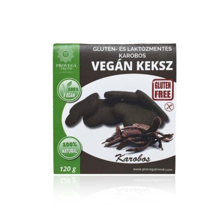 Provega trend gluténmentes karobos vegán keksz 120 g