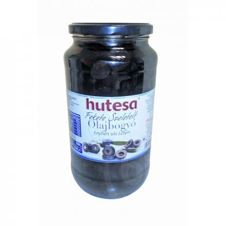 Hutesa fekete szeletelt olajbogyó 935 ml