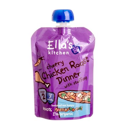 Ellas Kitchen bio sültcsirke vacsi bébiétel 130 g