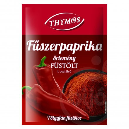 Thymos fűszerpaprika édes őrölt füstölt 1.oszt. 25 g