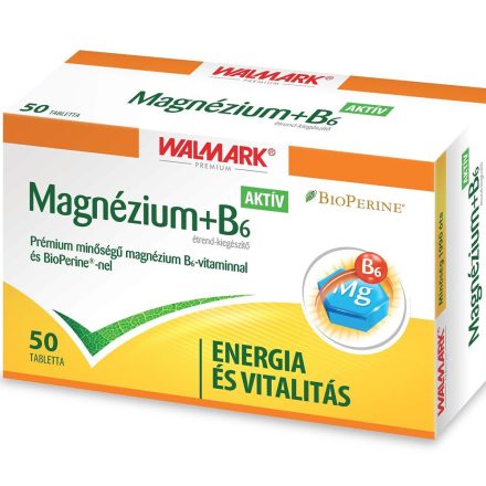 Walmark magnézium +b6 vitamin aktív 50 db