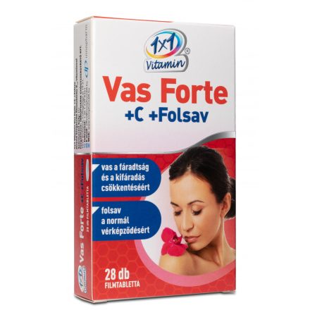 1x1 Vitamin Vas Forte + C + Folsav filmtabletta 28x